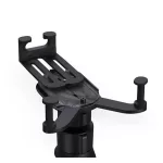 BASEUS autós tartó (szellőzőre, gravitációs, 15W, wireless, 5.4-6.7" méret) FEKETE