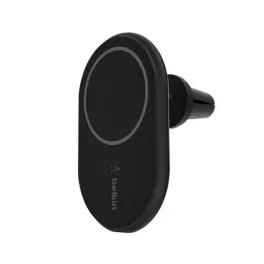   BELKIN BOOST CHARGE autós tartó (szellőzőre, mágneses, 10W, wireless) FEKETE