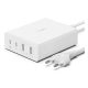 BELKIN BOOST CHARGE PRO hálózati elosztó 2 USB+2 Type-C aljzat (108W, PD gyorstöltő, GaN) FEHÉR