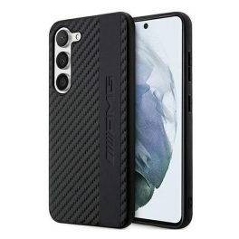   AMG SIGNATURE CARBON STRIPE AND EMBOSSED műanyag telefonvédő (karbon minta) FEKETE