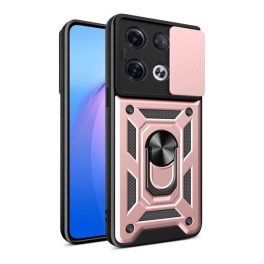 Defender szilikon telefonvédő (ütésállóság, tartógyűrű, kameravédő) RÓZSASZÍN   Defender szilikon telefonvédő (ütésállóság, tartógyűrű, kameravédő) RÓZSASZÍN