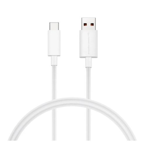 HUAWEI adatkábel (USB - Type-C, 8A, gyorstöltő, 100cm) FEHÉR