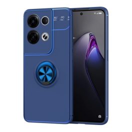 Szilikon telefonvédő (asztali tartó, tartógyűrű, 360°, mágneses) SÖTÉTKÉK   Szilikon telefonvédő (asztali tartó, tartógyűrű, 360°, mágneses) SÖTÉTKÉK