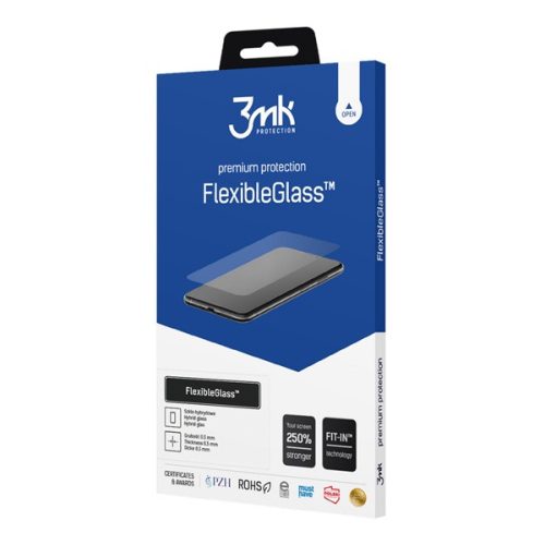 3MK FLEXIBLE GLASS képernyővédő üveg (2.5D, flexibilis, 0.3mm, 7H) ÁTLÁTSZÓ Lenovo Yoga Tab 13