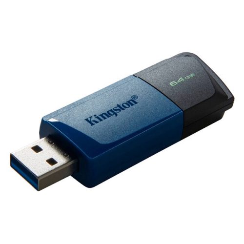 KINGSTON DT Exodia M pendrive/USB Stick (USB 3.2, Gen 1) 64GB FEKETE/KÉK