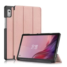   Tok álló, bőr hatású (aktív FLIP, oldalra nyíló, TRIFOLD, asztali tartó) ROZÉARANY