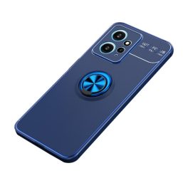 Szilikon telefonvédő (asztali tartó, tartógyűrű, 360°, mágneses) SÖTÉTKÉK   Szilikon telefonvédő (asztali tartó, tartógyűrű, 360°, mágneses) SÖTÉTKÉK
