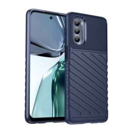 Szilikon telefonvédő (ütésállóság, csíkos, dombor minta) SÖTÉTKÉK   Szilikon telefonvédő (ütésállóság, csíkos, dombor minta) SÖTÉTKÉK