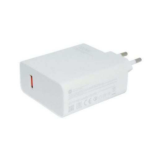 XIAOMI hálózati töltő USB aljzat (120W, PD gyorstöltő 3.0) FEHÉR