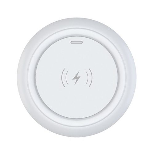 DEVIA ALLEN asztali töltő (15W, gyorstöltő, wireless) FEHÉR