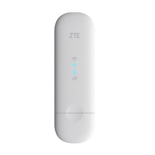 ZTE MF79U hordozható USB modem/USB Stick (HOTSPOT, 150 Mbps, 4G LTE, microSD kártyaolvasó) FEHÉR