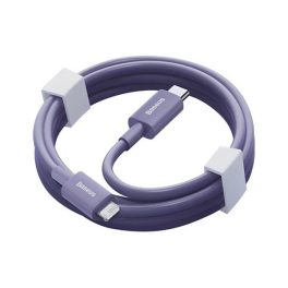   BASEUS SUPERIOR adatkábel (Type-C - lightning, 20W, PD gyorstöltő, törésgátló, 100cm) LILA