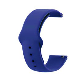 Pótszíj (univerzális, 22mm, szilikon) SÖTÉTKÉK Pótszíj (univerzális, 22mm, szilikon) SÖTÉTKÉK