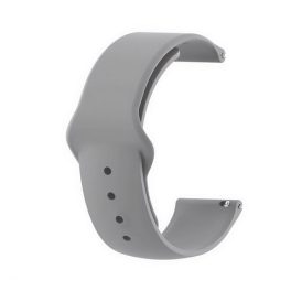 Pótszíj (univerzális, 22mm, szilikon) VILÁGOSSZÜRKE Pótszíj (univerzális, 22mm, szilikon) VILÁGOSSZÜRKE