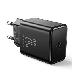   JOYROOM JR-TCF06 hálózati töltő Type-C aljzat (20W, PD gyorstöltő 3.0) FEKETE
