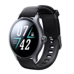 JOYROOM bluetooth okosóra (v5.1, szilikon szíj, aktivitásmérő, telefonhívás, vízálló, IP68) SÖTÉTSZÜRKE