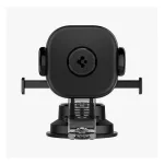 SPIGEN UTS35 ONETAP autós tartó (műszerfalra, tapadókorongos, automata, 360°) FEKETE