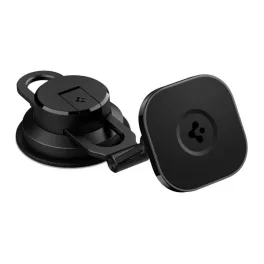   SPIGEN ITS35-3 autós tartó (műszerfalra, szélvédőre, tapadókorongos, állítható, mágneses) FEKETE