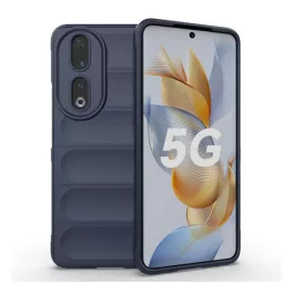   Szilikon telefonvédő (ütésállóság, kameravédő, 3D) SÖTÉTKÉK