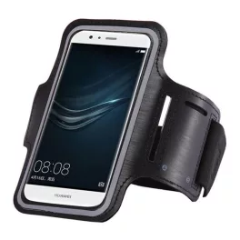   Tok álló (univerzális, karpánt, elasztikus, kulcstartó, 6" méret, SPORT) FEKETE