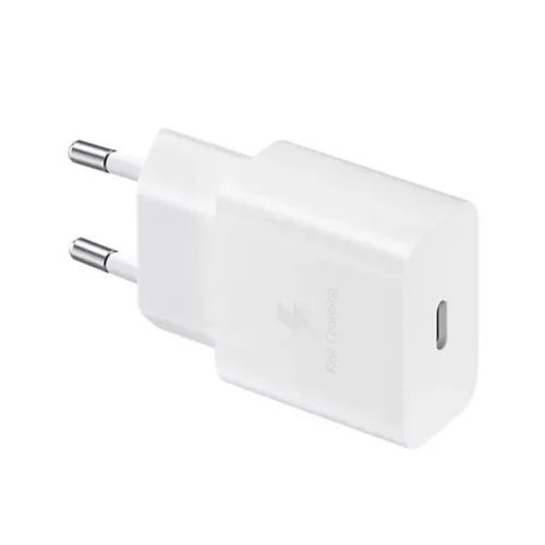 SAMSUNG hálózati töltő Type-C aljzat (15W, gyorstöltő) FEHÉR