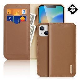 DUX DUCIS HIVO tok álló, valódi bőr (FLIP, oldalra nyíló, asztali tartó, kártyazseb, RFID) BARNA   DUX DUCIS HIVO tok álló, valódi bőr (FLIP, oldalra nyíló, asztali tartó, kártyazseb, RFID) BARNA