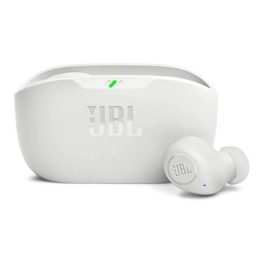   JBL WAVE BUDS bluetooth fülhallgató SZTEREO (v5.2, TWS, mikrofon, zajszűrő, IP54 + töltőtok) FEHÉR