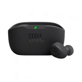 JBL WAVE BUDS bluetooth fülhallgató SZTEREO (v5.2, TWS, mikrofon, zajszűrő, IP54 + töltőtok) FEKETE   JBL WAVE BUDS bluetooth fülhallgató SZTEREO (v5.2, TWS, mikrofon, zajszűrő, IP54 + töltőtok) FEKETE