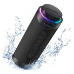 TRONSMART ELEMENT T7 bluetooth hordozható hangszóró (v5.3, 30W, kártyaolvasó) FEKETE