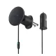 BASEUS CW01 autós tartó (szellőzőre, 15W, wireless, mágneses + autós töltő Type-C aljzat) FEKETE