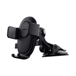   BASEUS ULTRACONTROL LITE autós tartó (műszerfalra, szélvédőre, tapadókorongos, automata, 5.4-7.2" méret) FEKETE