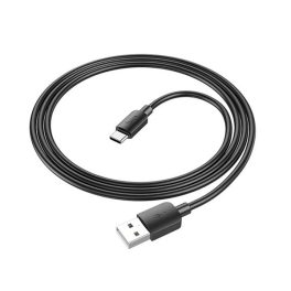   HOCO X96 adatkábel (USB - Type-C, 3A, 27W, PD gyorstöltő, 100cm) FEKETE