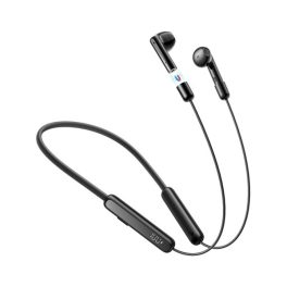 JOYROOM bluetooth fülhallgató SZTEREO (v5.3, nyakba akasztható, mikrofon, LED kijelző, SPORT) FEKETE   JOYROOM bluetooth fülhallgató SZTEREO (v5.3, nyakba akasztható, mikrofon, LED kijelző, SPORT) FEKETE