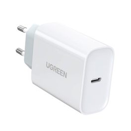 UGREEN hálózati töltő Type-C aljzat (30W, PD gyorstöltő 4.0) FEHÉR   UGREEN hálózati töltő Type-C aljzat (30W, PD gyorstöltő 4.0) FEHÉR