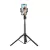 UGREEN LP586 szelfibot (univerzális, alumínium tripod állvány, állítható, bluetooth távkioldó, 150cm) FEKETE