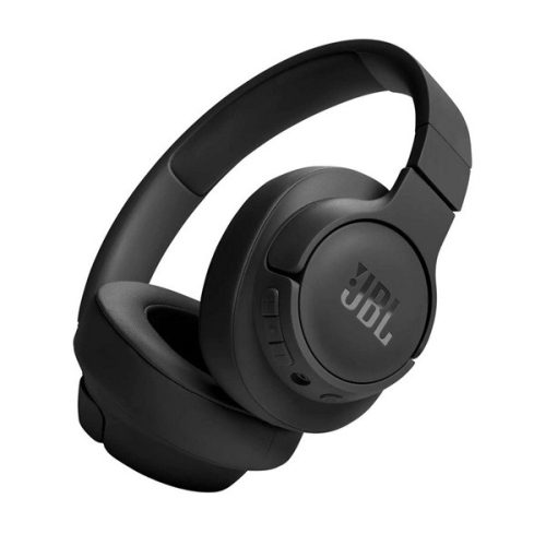 JBL TUNE 720BT bluetooth fejhallgató SZTEREO (v5.3, mikrofon, multipoint, összehajtható) FEKETE