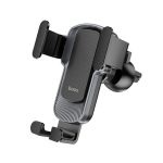 HOCO CA103 autós tartó (szellőzőre, gravitációs, 360°, 4.5-7" méret) FEKETE