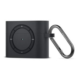   SPIGEN CLASSIC SHUFFLE szilikon tok (karabiner) FEKETE Apple AirPods Pro
