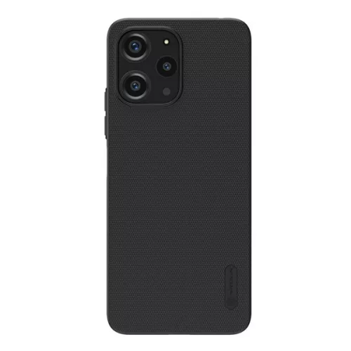 NILLKIN SUPER FROSTED műanyag telefonvédő (gumírozott, érdes felület) FEKETE