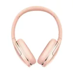 BASEUS ENCOK D02 PRO bluetooth fejhallgató SZTEREO (v5.0, mikrofon, zajszűrő + 3.5mm jack kábel) RÓZSASZÍN