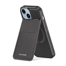 DUX DUCIS RAFI MAG szilikon telefonvédő (kitámasztó, kártyazseb, RFID, MagSafe) FEKETE   DUX DUCIS RAFI MAG szilikon telefonvédő (kitámasztó, kártyazseb, RFID, MagSafe) FEKETE