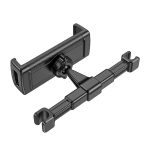 HOCO CA121 autós tartó (fejtámlára, 360°, 4.7-12.9" méret) FEKETE