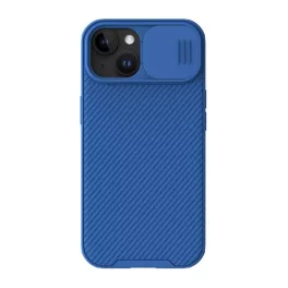   NILLKIN CAMSHIELD PRO MAGNETIC műanyag telefonvédő (ütésállóság, kameravédő, mágneses, csíkos) SÖTÉTKÉK