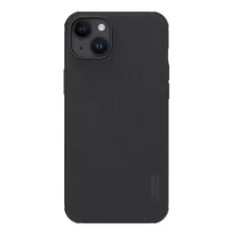   NILLKIN SUPER FROSTED PRO műanyag telefonvédő (ütésállóság, gumírozott, érdes felület) FEKETE