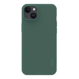   NILLKIN SUPER FROSTED PRO műanyag telefonvédő (ütésállóság, gumírozott, érdes felület) SÖTÉTZÖLD