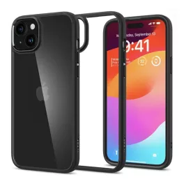   SPIGEN ULTRA HYBRID műanyag telefonvédő (ütésállóság, légpárnás keret) ÁTLÁTSZÓ/FEKETE