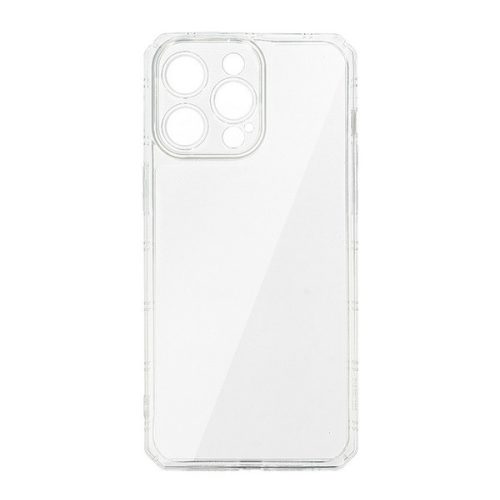 Szilikon telefonvédő (ütésállóság, légpárnás keret) ÁTLÁTSZÓ