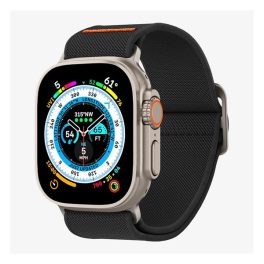 SPIGEN LITE FIT ULTRA pótszíj (egyedi méret, nagy, textil) FEKETE   SPIGEN LITE FIT ULTRA pótszíj (egyedi méret, nagy, textil) FEKETE