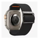 SPIGEN LITE FIT ULTRA pótszíj (egyedi méret, nagy, textil) FEKETE