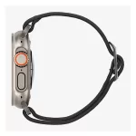 SPIGEN LITE FIT ULTRA pótszíj (egyedi méret, nagy, textil) FEKETE